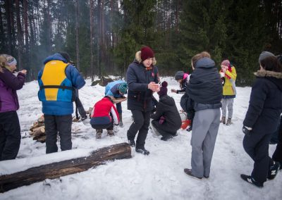 Zimowa integracja na Mazurach - impreza firmowa